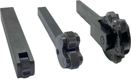 Kalsi brothers Set Of Single, Pivot Head And Revolving Knurling Tool Holders (Pack Of 3) Hand Tool Kit  (3 Tools)