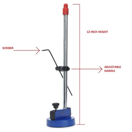 Kalsi Brothers Electronic Marking Block Gauge for Lathe Machine with LED Light Indicator, Size 12 inch